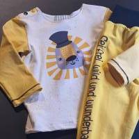 Babyset ' Sonnenlöwe ' Pumphose, langarm Shirt, Löwe, frei, wild...  Gr. 86/92 Bild 2