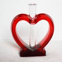 Vase "Herzklopfen", resinart Bild 2