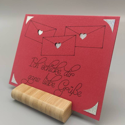 Liebe Grüße zum Verschicken