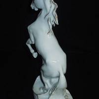 Karl ENS Porzellan Figurine steigendes Pferd , Wallach, Hengst ab 1919 Bild 3