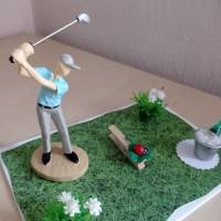 Geldgeschenk - Dekoration für den Golfer  Golf Sport - Geschenkidee Bild 3