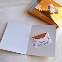 Geschenkbox kupfergold mit Karte zur Hochzeit für zwei Männer Bild 6