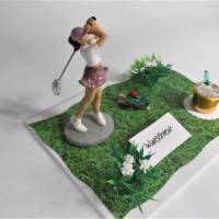 Geldgeschenk - Dekoration für die Golferin  Golf Sport - Geschenkidee Bild 2