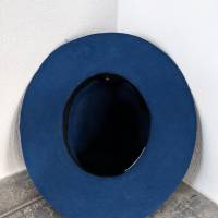 Filzhut mit gerader Krempe Blau Bild 6