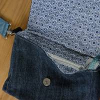 Umhängetasche Jeans /Upcycling Bild 4