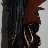 Engelsfigur STEAMPUNK-TINE Steampunk Gothic Dekoration Verrückter Engel Skulptur Upcycling Halloweendeko Bild 8