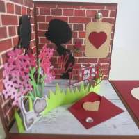 Explosionsbox aus Papier - Der Liebe wegen Bild 7