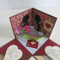 Explosionsbox aus Papier - Der Liebe wegen Bild 9