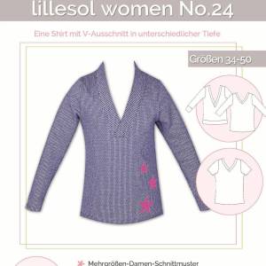 Shirt - Papierschnittmuster - Lillesol und Pelle - Women No.24 Bild 3