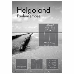 Helgoland - Faulenzerhose - Papierschnittmuster - farbenmix Bild 1