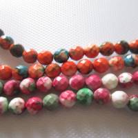 Facettierte Ozean Jade Perlen 8 mm 2 Farben zur Auswahl Bild 2