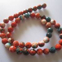 Facettierte Ozean Jade Perlen 8 mm 2 Farben zur Auswahl Bild 4