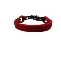 Leine Halsband Set verstellbar, rot, braun, Edelstahl, Wunschlänge Bild 8