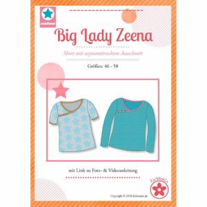 Big Lady Zeena - Papierschnittmuster -  Shirt mit asymetrischem Ausschnitt Bild 3