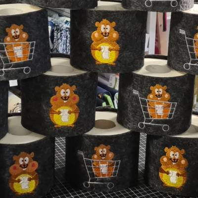 Hamstern 2020 im Einkaufswagen 10x10