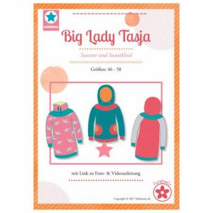 Big Lady Tasja - Papierschnittmuster -  Sweater und Sweatkleid Bild 1