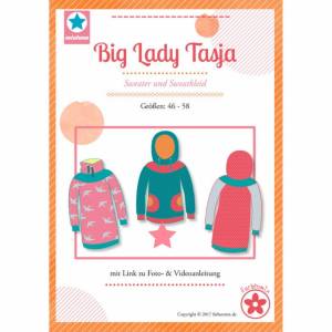 Big Lady Tasja - Papierschnittmuster -  Sweater und Sweatkleid Bild 3