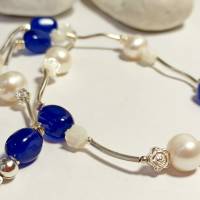 Edelstein Damenkette Perlenkette Bild 3