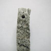 Azurit in Gneis, seitlich gebohrt, Edelsteinanhänger, Unikat, Rarität, Kristallgrotte Bild 3