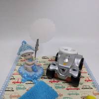 Geldgeschenk Geburt Taufe Jahrestag 1.Geburtstag Baby Junge -  Bube - mit Automotiven Bild 2