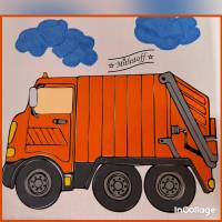 Plotterdatei - Abfall - Müllabfuhr - Mülleimer - SVG - DXF - Datei Bild 7