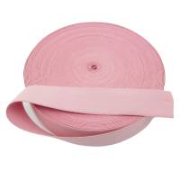 weiches Gummiband rosa unifarben, 40mm, elastisch, Elastic, nähen, Meterware, 1meter Bild 2