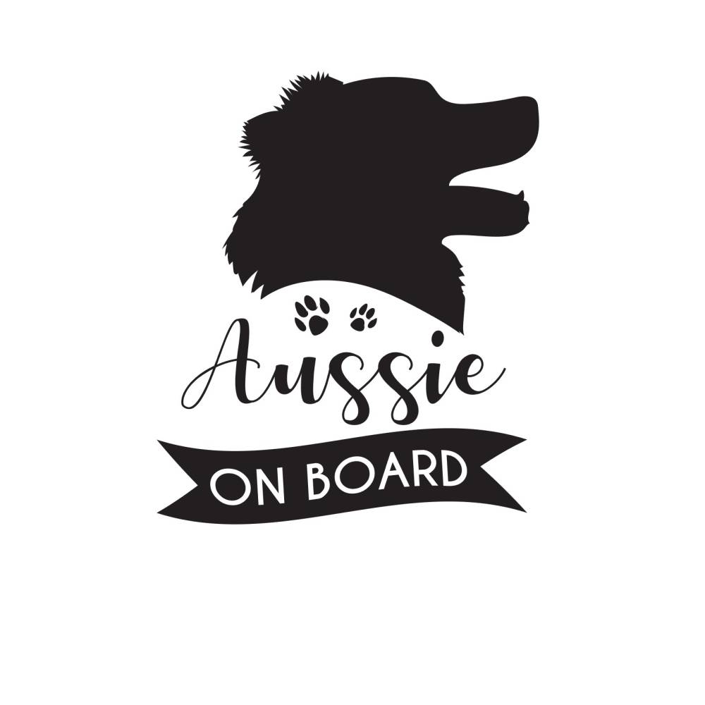 Aussie on Board Autoaufkleber Bild 1