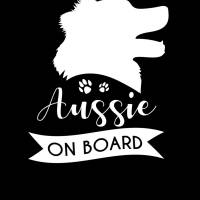 Aussie on Board Autoaufkleber Bild 2