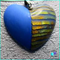 Ketten Anhänger Mermaid  Herz blau ART 5402 Bild 6