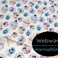 0,5m Webware Cupcakes Bild 1