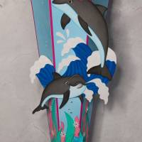 Schultüte Delfine „Skippy“ und „Ole“ 6-eckig 85 cm Bild 4