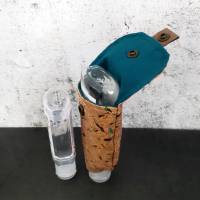 Desinfektionsmittel Anhänger Handgeltasche KORK Natur Multicolor | für 50ml + 100ml Flaschen | RÄUBERKIND Bild 4