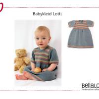 Strickanleitung für das Babykleidchen "Lotti" in 3 Größen (62-92) Bild 1