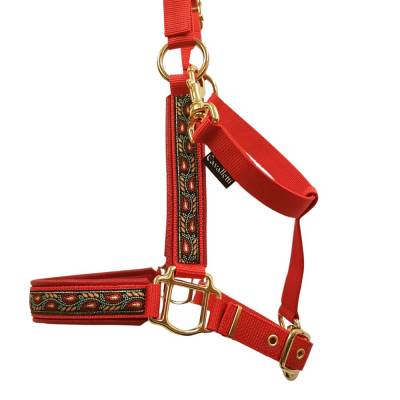 Halfter Kaltblut "Zauberranke"~rot