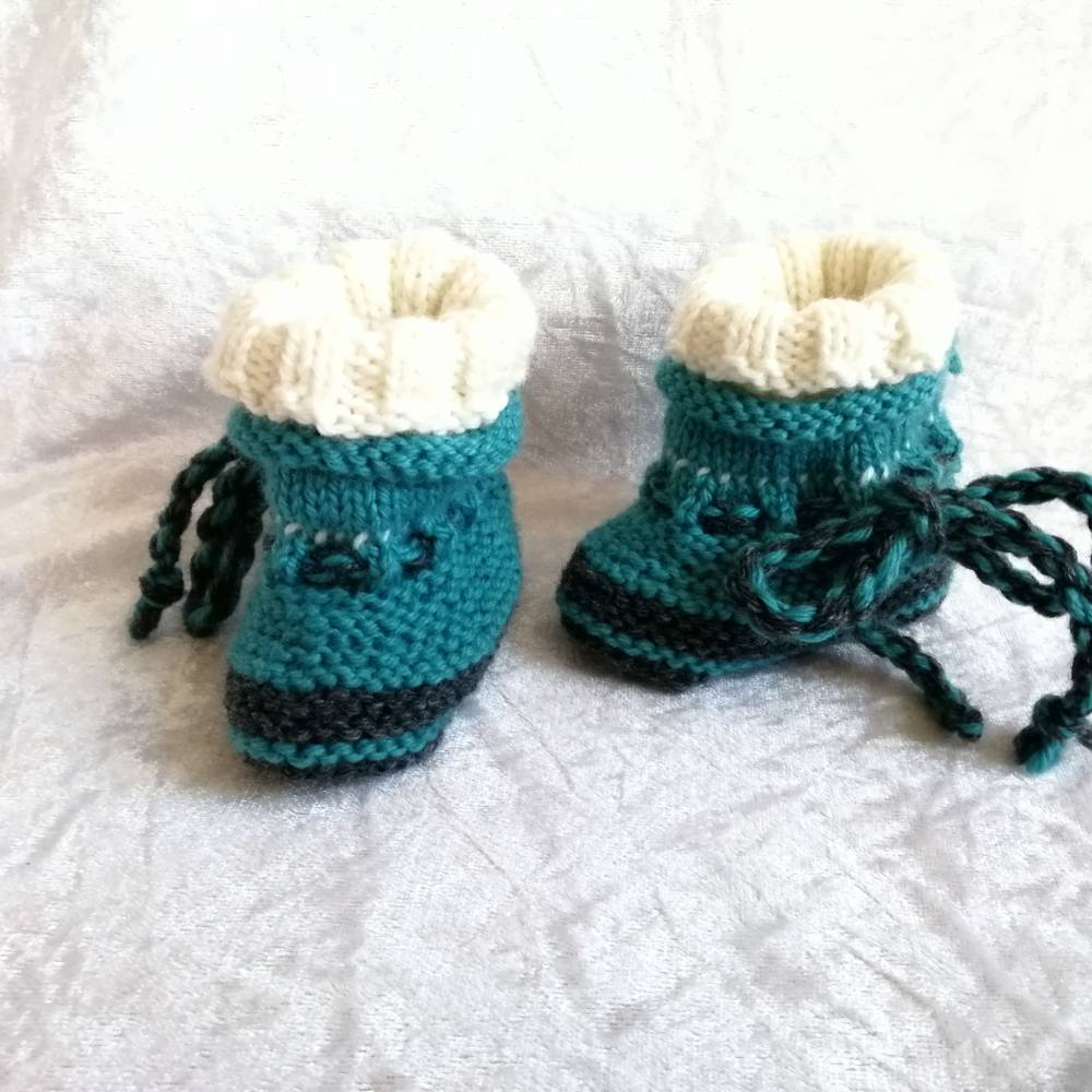 blau Puppen Schuhe  Weiß Frühchen-Reborn 8 cm Fußlänge 