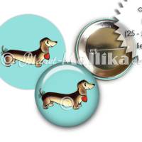 DACKEL Hunde 30 Cabochonvorlagen Cabochon Vorlagen digital Download Buttonvorlagen Bilder für Schmuck Cabochon Bild 7