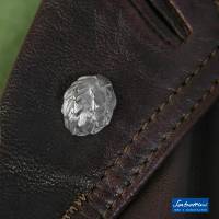 Pin "Hopfendolde" Anstecker aus 935 Silber, der Dolde nachempfunden, für Hopfenbauern, Craftbeer-Brauer, Bierli Bild 1
