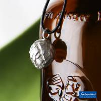 Pin "Hopfendolde" Anstecker aus 935 Silber, der Dolde nachempfunden, für Hopfenbauern, Craftbeer-Brauer, Bierli Bild 8