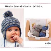 Häkelanleitung für die Babymütze "Leonie& Lukas" in 3 Größen (0-2 Jahre) Bild 1