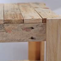 Tisch aus Palettenholz, Palettenholz Tisch, Möbel, Beistelltisch, Palettenmöbel, Möbel, nachhaltig Bild 9