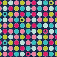 Softshell "Dots", von Blaubeerstern, 145 cm breit, Meterware, Preis pro 0,5 lfdm Bild 1