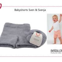 Strickanleitung für die Babyshorts "Svenja & Sven" in 3 Größen (62-92) Bild 1
