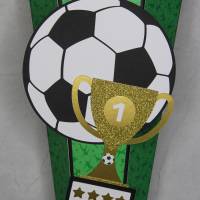Schultüte Fußball-Pokal 6-eckig 85 cm Bild 4