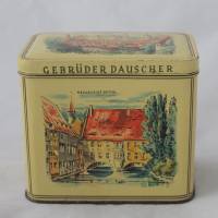 kleine Vintage Lebkuchendose Nürnberg Bild 1