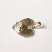 Kettenanhänger aus Silber "Herzchen mit Opal" Bild 2