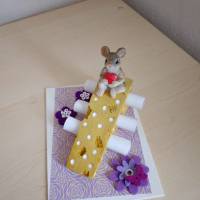 Geldgeschenk Geschenk zur Jugendweihe Geburtstag - Mäuse im Käse - Geld schenken - Geschenkverpackung - Partygeschenk Bild 1