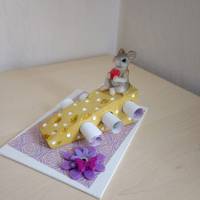 Geldgeschenk Geschenk zur Jugendweihe Geburtstag - Mäuse im Käse - Geld schenken - Geschenkverpackung - Partygeschenk Bild 3