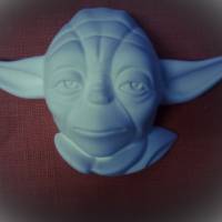 Yoda  - 1 Figur ca. 20cm aus hochwertigem Stuckgips zum selber Bemalen Bild 1