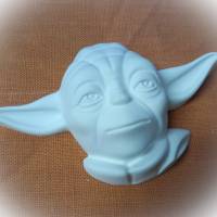 Yoda  - 1 Figur ca. 20cm aus hochwertigem Stuckgips zum selber Bemalen Bild 2