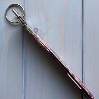 Schlüsselband Schlüsselanhänger Schlüsselring Schlüsselbändchen Schlüsselbund kurz "Rose" Bild 3